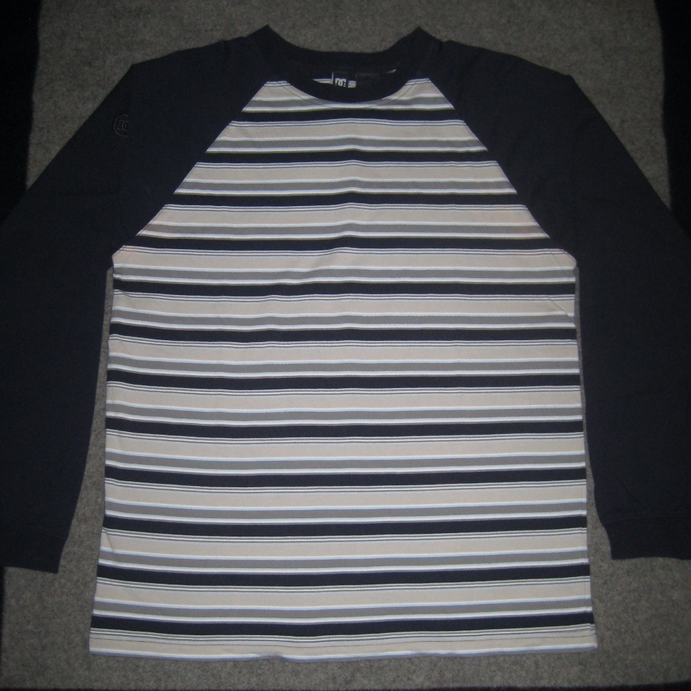 DC SHOES CO Vintage L/S Striped Shirt